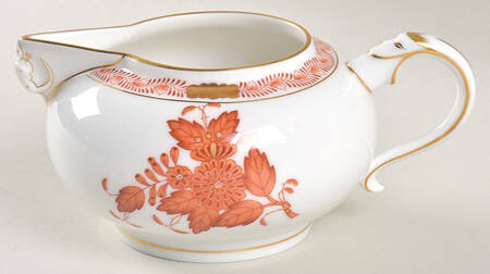 Chinese Bouquet Rust (AOG) Creamer