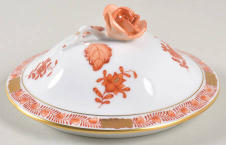Chinese Bouquet Rust (AOG) Lid for 4" Candy Box