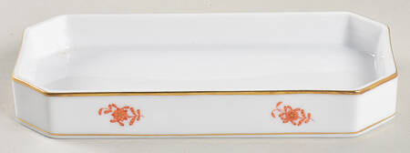 Chinese Bouquet Rust (AOG) Oblong Box No Lid