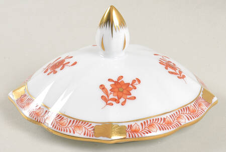 Chinese Bouquet Rust (AOG) Lid for Bon Bon