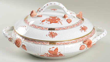 Chinese Bouquet Rust (AOG) Round Covered Vegetable