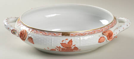 Chinese Bouquet Rust (AOG) Round Vegetable No Lid