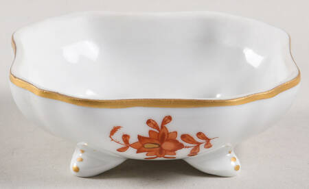 Chinese Bouquet Rust (AOG) Bon Bon No Lid by Herend