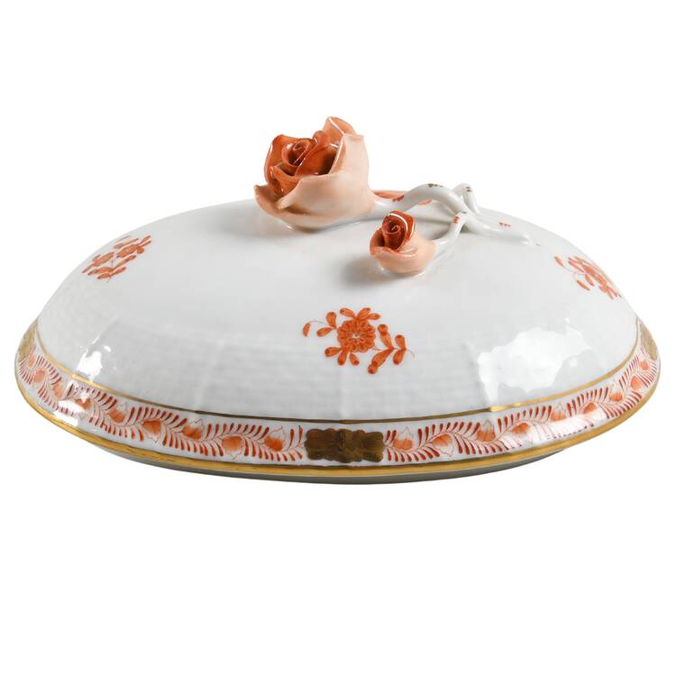 Chinese Bouquet Rust (AOG) Lid for Jam/Jelly