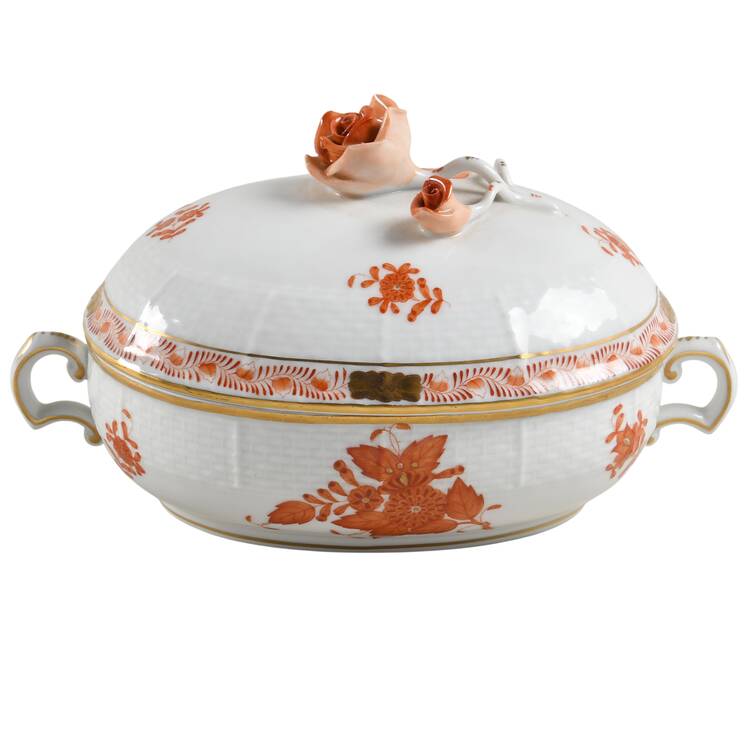 Chinese Bouquet Rust (AOG) Jam/Jelly & Lid