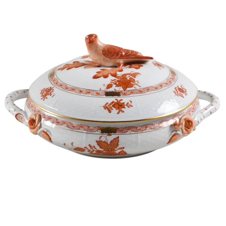 Chinese Bouquet Rust (AOG) Round Covered Vegetable