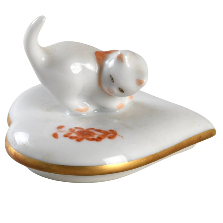 Chinese Bouquet Rust (AOG) Lid for Heart Shape Box
