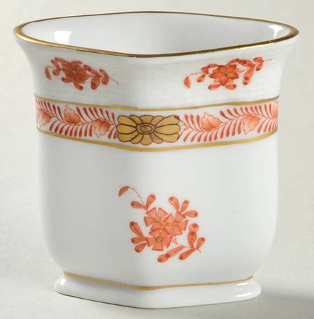 Chinese Bouquet Rust (AOG) Toothpick Holder