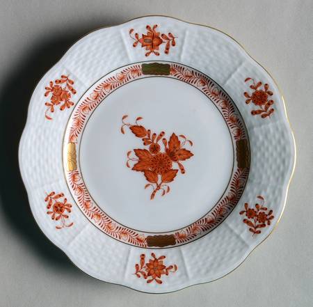 Chinese Bouquet Rust (AOG) Bread & Butter Plate
