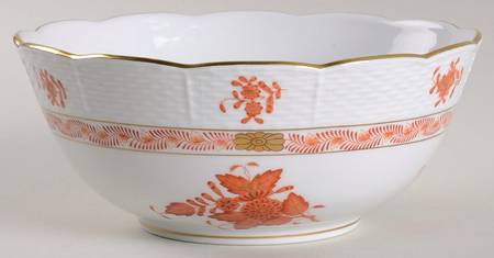 Chinese Bouquet Rust (AOG) 6" Round Vegetable Bowl