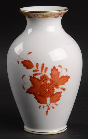 Chinese Bouquet Rust (AOG) 5" Vase