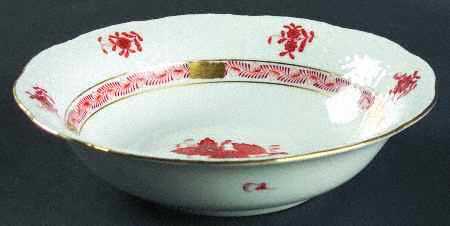 Chinese Bouquet Rust (AOG) Coupe Cereal Bowl