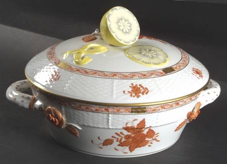 Chinese Bouquet Rust (AOG) Round Covered Vegetable