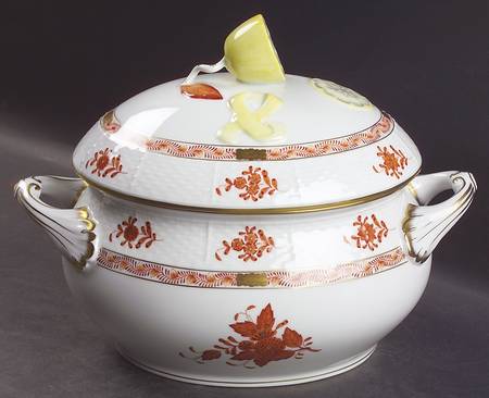 Chinese Bouquet Rust (AOG) Oval Covered Vegetable