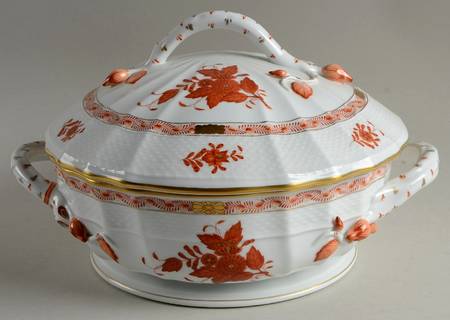 Chinese Bouquet Rust (AOG) Round Covered Vegetable