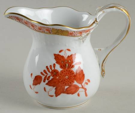 Chinese Bouquet Rust (AOG) Creamer