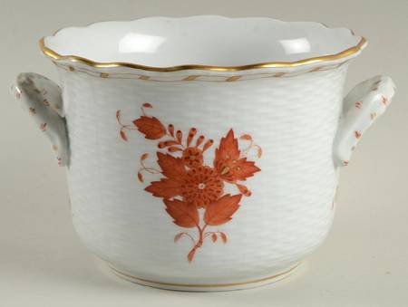 Chinese Bouquet Rust (AOG) Small Cachepot