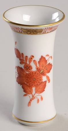 Chinese Bouquet Rust (AOG) 3" Vase