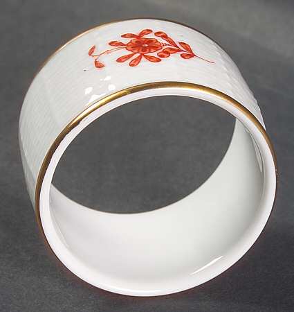 Chinese Bouquet Rust (AOG) Napkin Ring