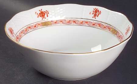 Chinese Bouquet Rust (AOG) 7" Round Vegetable Bowl