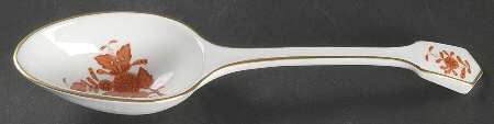Chinese Bouquet Rust (AOG) Tablespoon (Serving Spoon) by Herend