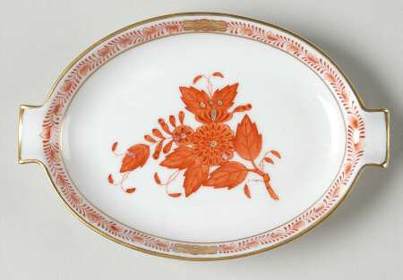 Chinese Bouquet Rust (AOG) 5" Ashtray