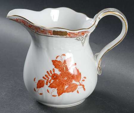 Chinese Bouquet Rust (AOG) Creamer