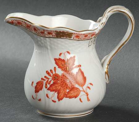 Chinese Bouquet Rust (AOG) Creamer