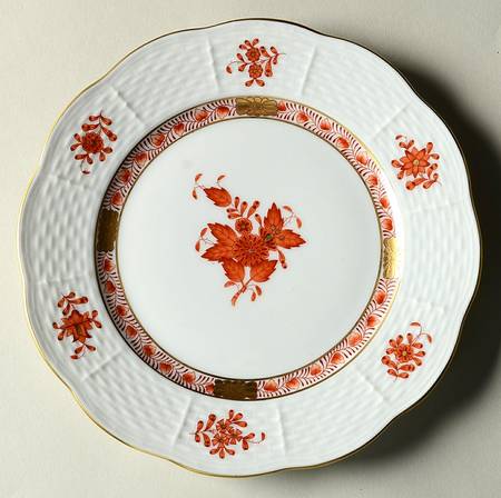 Chinese Bouquet Rust (AOG) Bread & Butter Plate