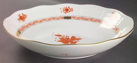 Chinese Bouquet Rust (AOG) 10" Round Vegetable Bowl