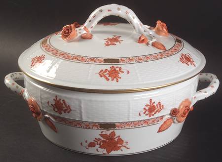 Chinese Bouquet Rust (AOG) Round Covered Vegetable