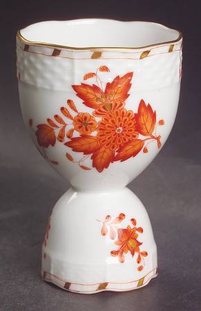 Chinese Bouquet Rust (AOG) Double Egg Cup