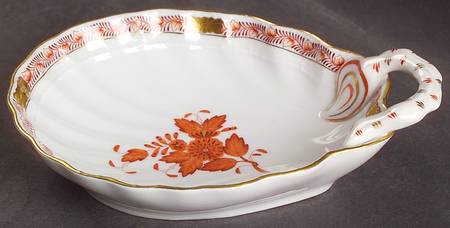 Chinese Bouquet Rust (AOG) Bon Bon by Herend