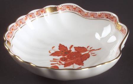 Chinese Bouquet Rust (AOG) 5" Ashtray