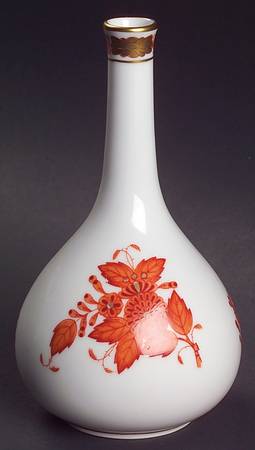 Chinese Bouquet Rust (AOG) 5" Bud Vase by Herend