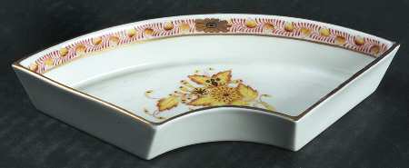 Chinese Bouquet Yellow (AJ) Lazy Susan-Side Dish