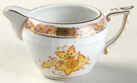 Chinese Bouquet Yellow (AJ) Mini Creamer