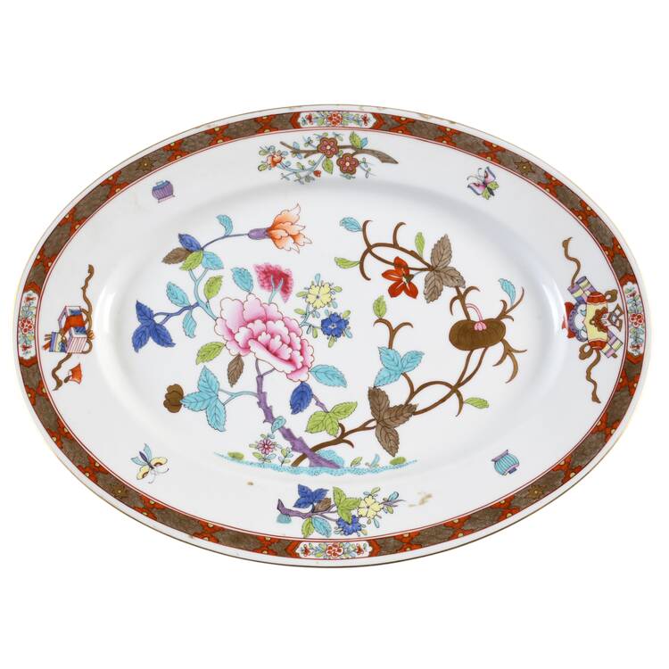 Chinois (Sh) 15" Oval Serving Platter