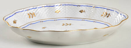 Coronation (Bat) 8" Oval Vegetable Bowl