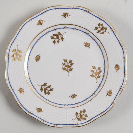 Coronation (Bat) Bread & Butter Plate