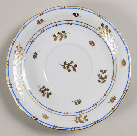Coronation (Bat) Saucer for Cream Soup Bowl & Lid