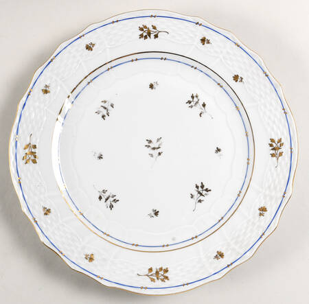 Coronation (Bat) Service Plate (Charger)