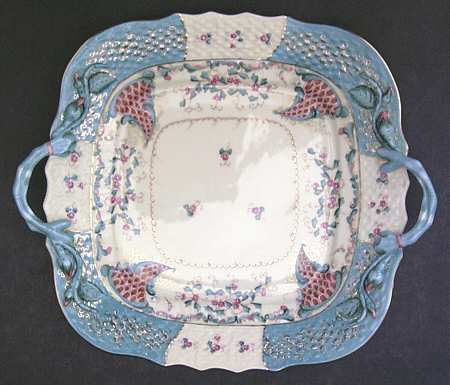 Cornucopia (Tca) Square Handled Cake Plate