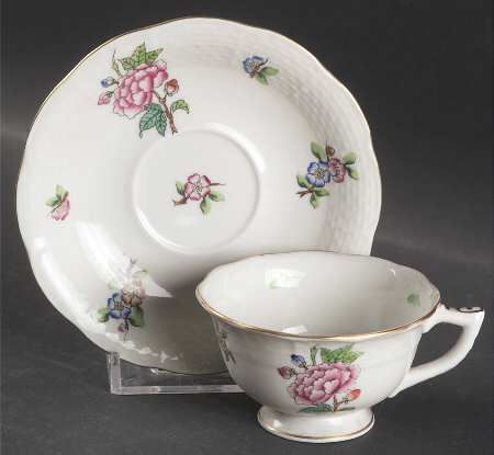 Eton Footed Demitasse Cup & Saucer Set
