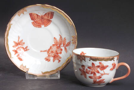 Fortuna (Vboh) Flat Demitasse Cup & Saucer Set