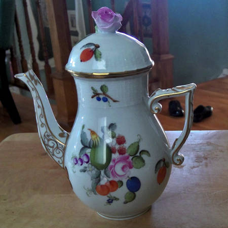 Fruits & Flowers (BFR) Mini Coffee Pot & Lid