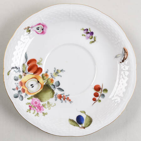 Fruits & Flowers (BFR) Saucer for Footed Cream Soup Bowl