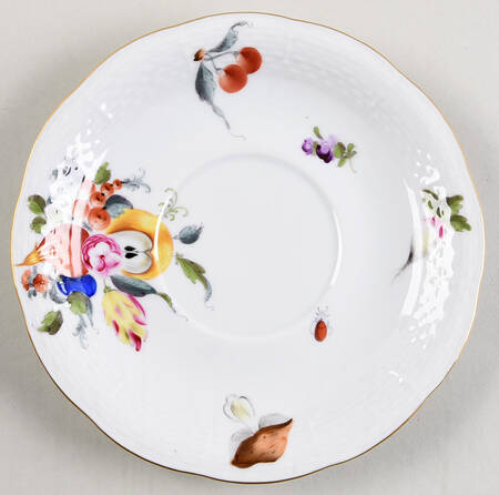 Fruits & Flowers (BFR) Saucer for Footed Cream Soup Bowl