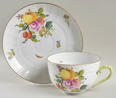 Fruits & Flowers (BFR) Soup Cup & Saucer Set