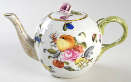 Fruits & Flowers (BFR) Individual Teapot & Lid